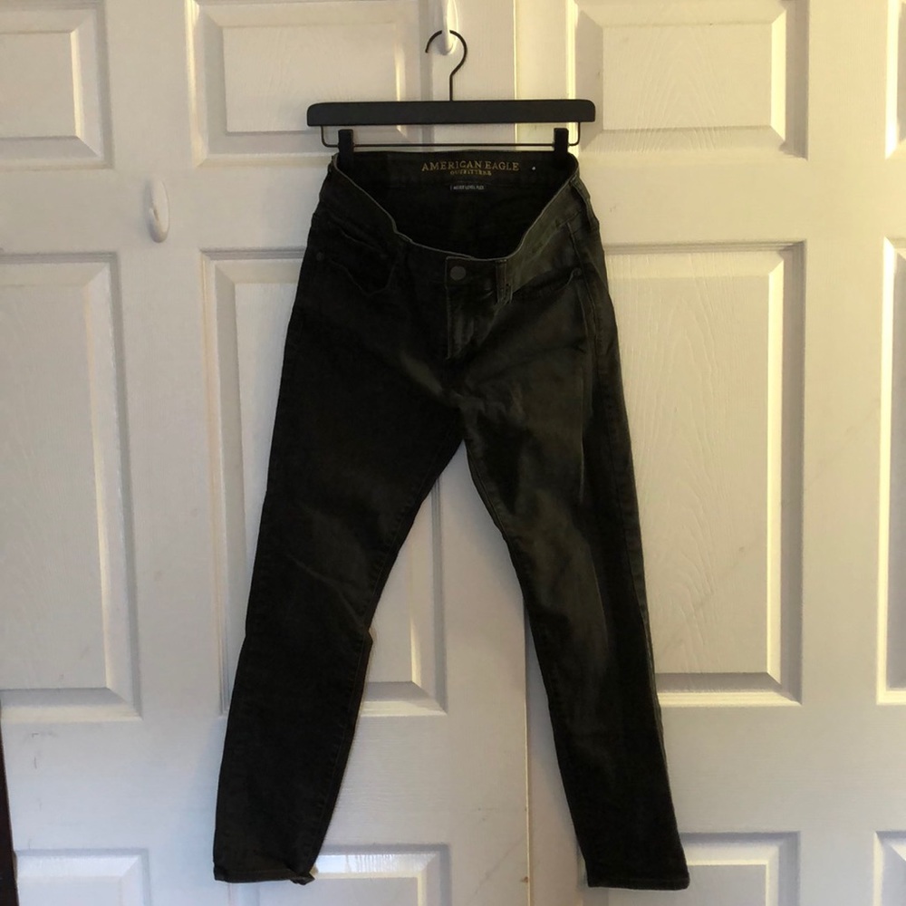 American Eagle Black Wash Jeans